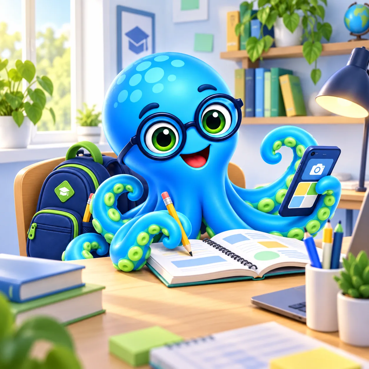 Mindo, la mascota pulpo de MindoClass